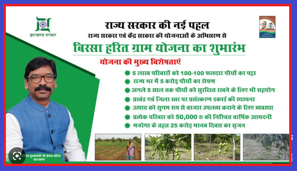 Jharkhand Birsa Harit Gram Yojana Form 2023 | झारखंड बिरसा हरित ग्राम योजना 2023 Online Apply